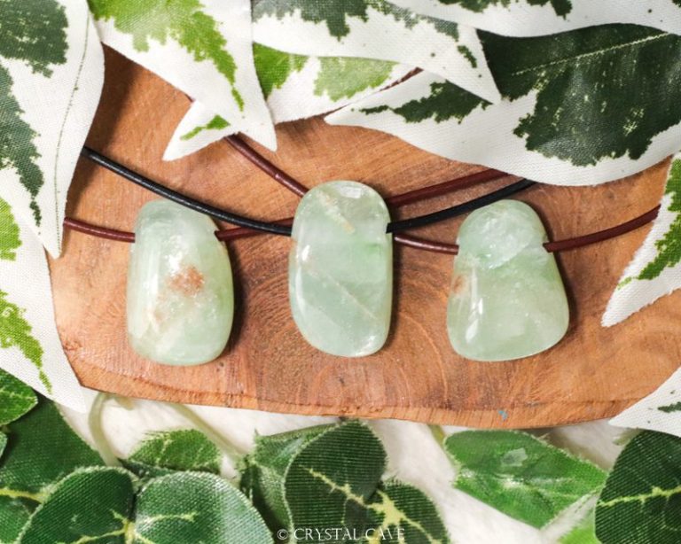 Groene calciet sieraad - Crystal Cave