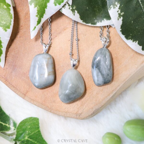Kattenoog kwarts 925 zilver - Crystal Cave