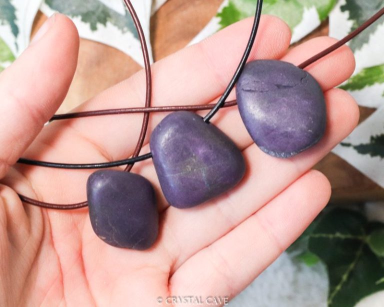 Purpuriet ketting - Crystal Cave