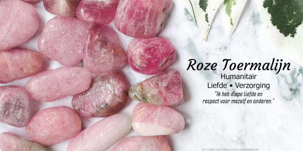 Roze toermalijn informatie - Crystal Cave