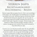 Sterren jaspis betekenis - Crystal Cave