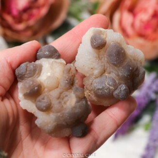 Truffel chalcedoon brok - Crystal Cave