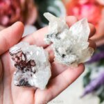 Witte apofyliet cluster - Crystal Cave