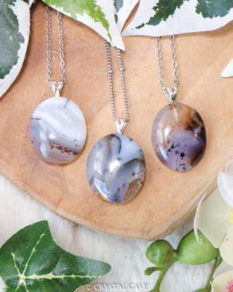 Dendriet agaat 925 zilver - Crystal Cave