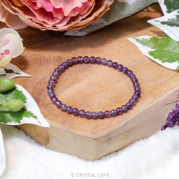 Amethist armband kinderen - Crystal Cave