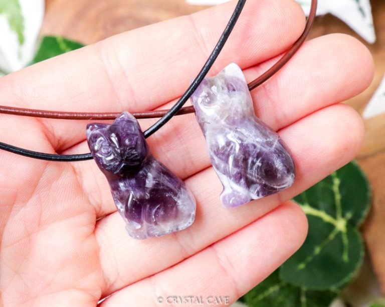 Amethistkwarts kat totemdier - Crystal Cave