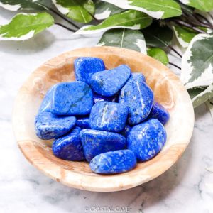 Gevlekte lapis lazuli edelsteen - Crystal Cave