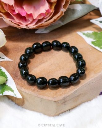 Groene goudsteen barock armband - Crystal Cave