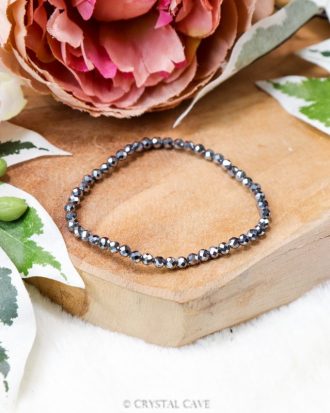 Silicium facet armband - Crystal Cave