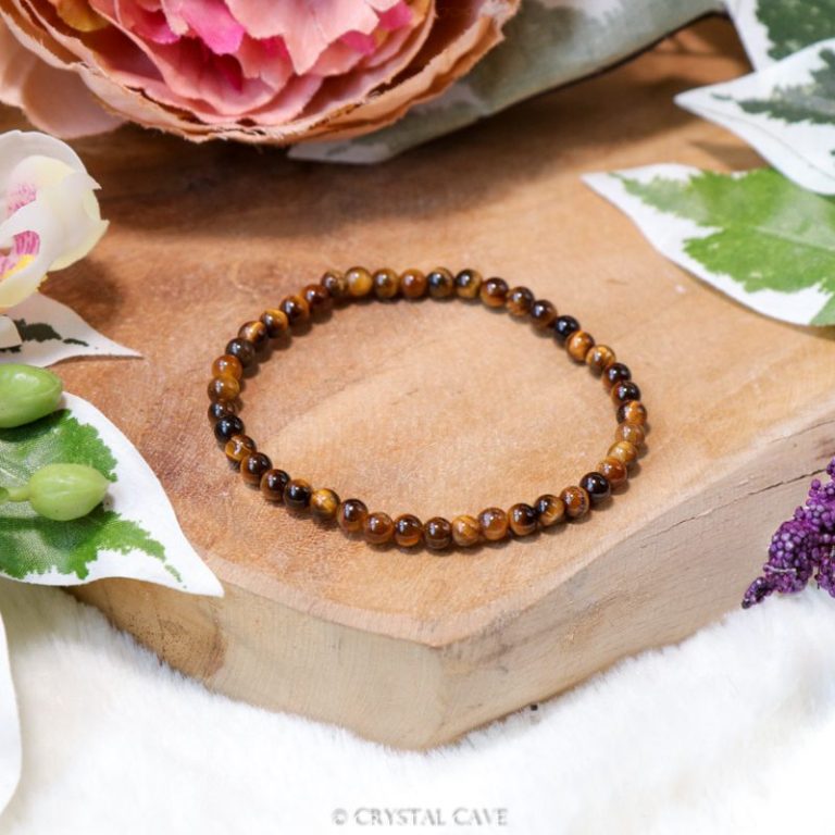 Tijgeroog armband kinderen - Crystal Cave