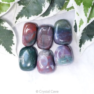Indiase agaat knuffelsteen - Crystal Cave