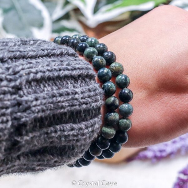 Kambaba jaspis 6mm armband - Crystal Cave