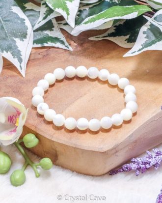 Parelmoer armbandje - Crystal Cave