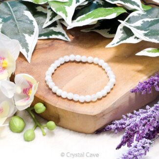 Regenboog maansteen armband - Crystal Cave