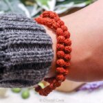 Rudraksha 6mm armband - Crystal Cave