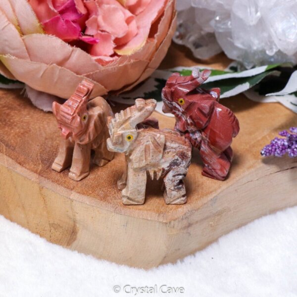 Speksteen dier olifant - Crystal Cave