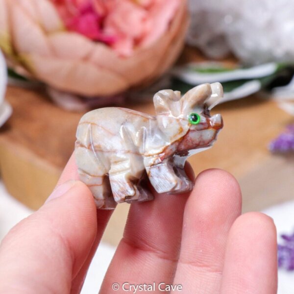 Triceratops totemdier - Crystal Cave