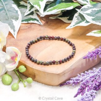 Drakenbloed jaspis armband kinderen - Crystal Cave