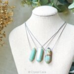 Amazoniet dubbeleinder ketting - Crystal Cave