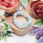 Aquamarijn knuffelsteen armband - Crystal Cave