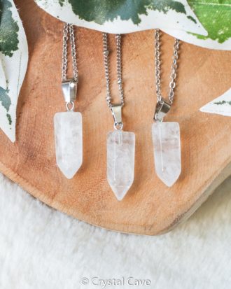Bergkristal toren ketting - Crystal Cave
