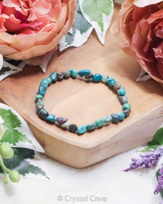 Chrysocolla barock armband - Crystal Cave