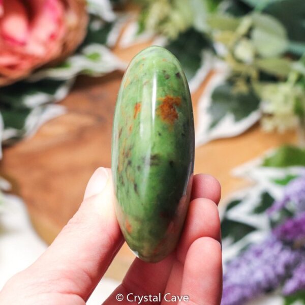 Chrysopraas kristal - Crystal Cave