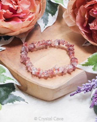 Hematietkwarts splitarmband - Crystal Cave