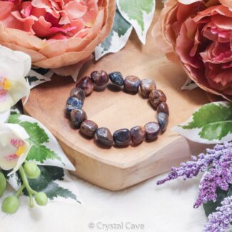 Pietersiet barock armband - Crystal Cave