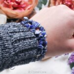 Sodaliet splitstenen armband - Crystal Cave