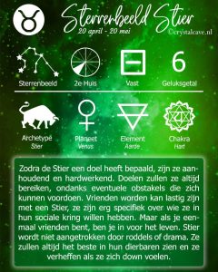 Stier informatie - Crystal Cave