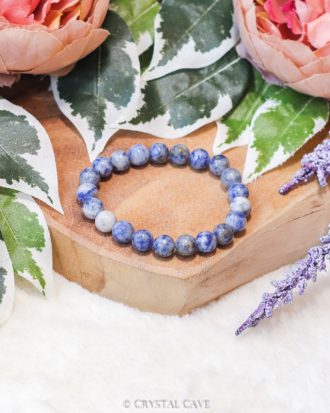 Azul bahia sodaliet armbandje - Crystal Cave