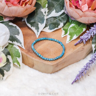 Blauwe apatiet armband kinderen - Crystal Cave