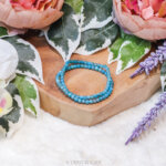 Blauwe apatiet kinderarmband - Crystal Cave