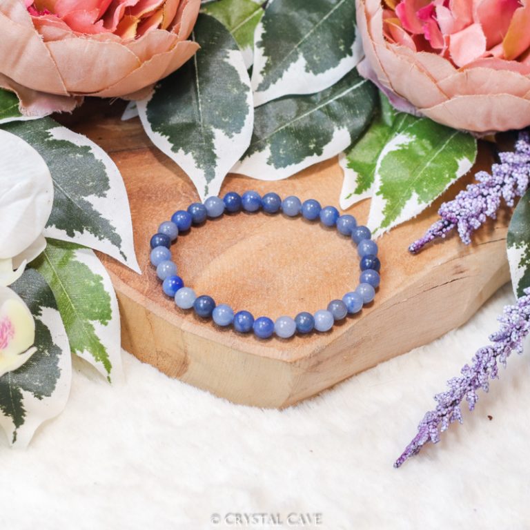 Blauwe aventurijn armband - Crystal Cave