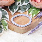 Blue lace agaat armbandje - Crystal Cave