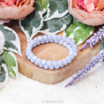 Blue lace agaat powerbeads - Crystal Cave