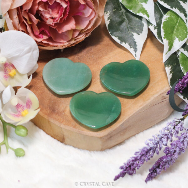 Groene aventurijn worry stone - Crystal Cave