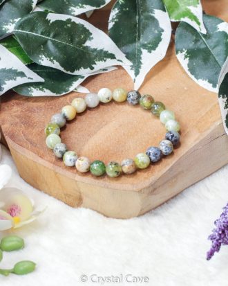 Groene opaal armbandje - Crystal Cave