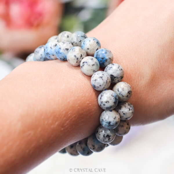 K2 steen 10mm armband - Crystal Cave