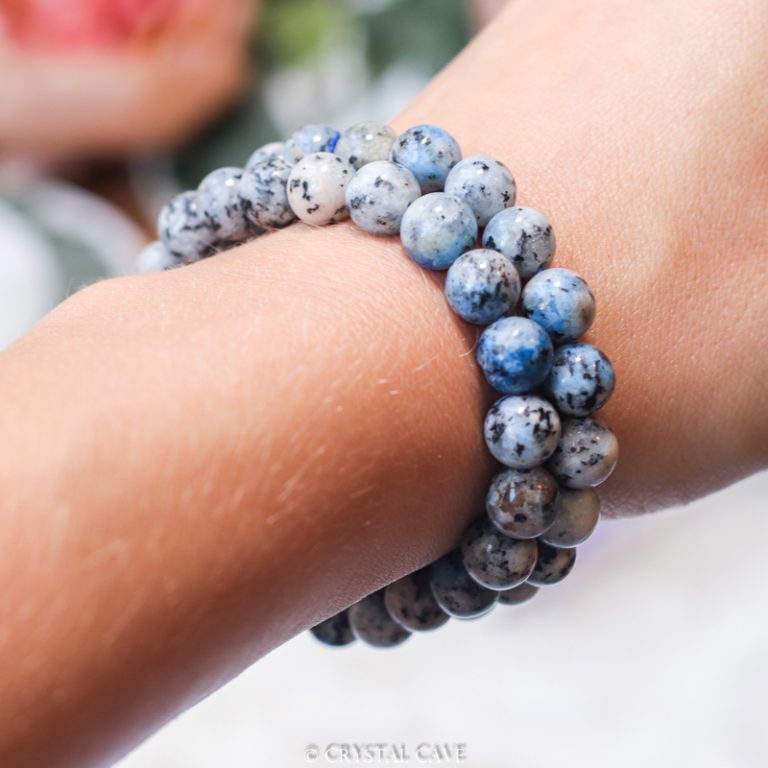 K2 steen 8mm armband - Crystal Cave