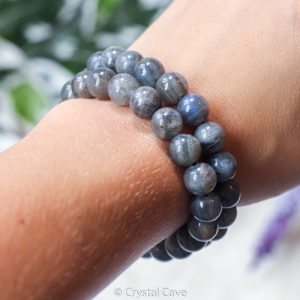 Labradoriet 10mm armband - Crystal Cave