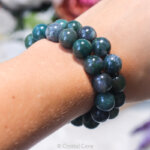 Mosagaat 12mm armband - Crystal Cave