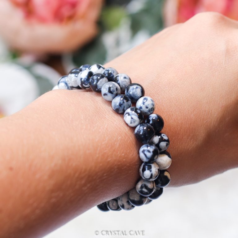 Orka agaat 8mm armband - Crystal Cave