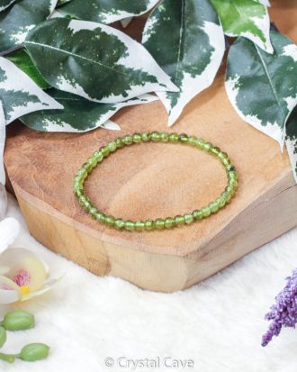 Peridoot armband kinderen - Crystal Cave
