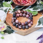 Rhodoniet kristallen armband - Crystal Cave