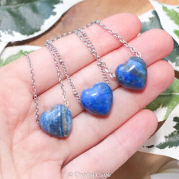 Lapis lazuli hart sieraad - Crystal Cave