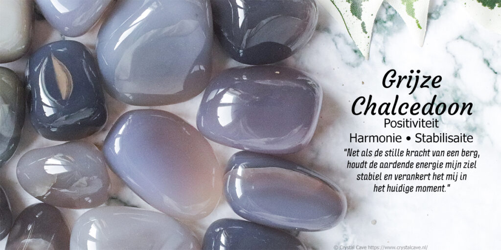Grijze chalcedoon informatie - Crystal Cave