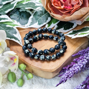 Chrysanthemum knuffelsteen armband - Crystal Cave