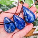Dumortieriet druppel ketting - Crystal Cave